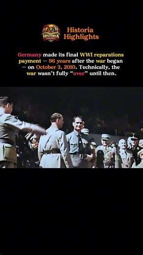Germany Finished Paying for WWI in 2010