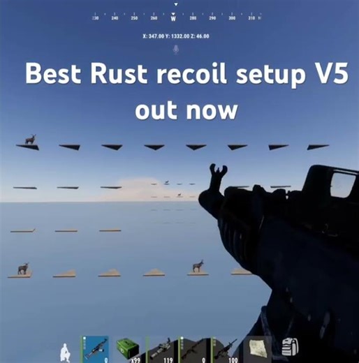 Best Rust Console Recoil Setup (V5 Config) – add me on disc if interested @carddano_ #rustconsole