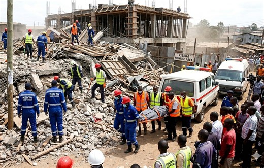 Four rescued after building collapse in  Highrise, Kibera