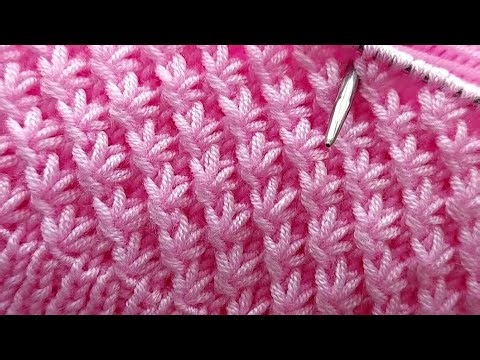 Easy And Beautiful 🩷 knitting pattern🫠
