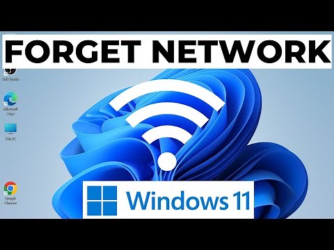 How to Forget a WIFI Network in Windows 11