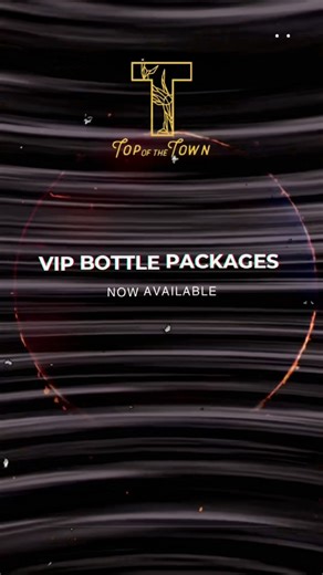 VIP Bottle service packages NOW AVAILABLE at Top of the town. Celebrate that special occasion or event in style with your very own drinks package delivered directly to your table including bottle, mixers & ice fountain ‍ #theonlyshowintown #tott #vip | Top of the Town | Facebook