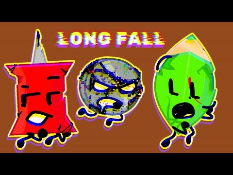 Long Fall | BFDI X LWP: - Out Break Of Goiky - | Leafy & Pin Vs Corrupted Nickel
