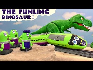 Funlings Dinosaur Adventure Story with the Funling toys