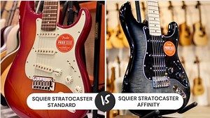 Squier Stratocaster Standard vs Affinity: Which Is Better? - CMUSE