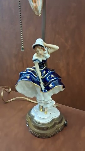 Restored Pair of Victorian Porcelain Bedroom Lamps With Pull Chain Switches - Etsy