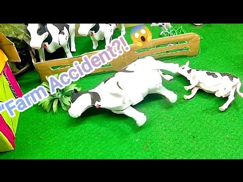 OMG! Baby Cow Gets Stepped On by Mama 🐄😱 | Toy Drama Shorts