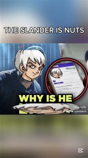 the slander man bro hasn't even said anything yet #gaming #dbz