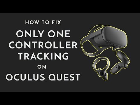How to Fix Only One Controller Tracking on Oculus Quest (after the v7 update - using UE 4.22)