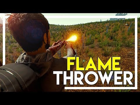 The Forest (1.0 Update) Multiplayer Gameplay - Part 10: FLAMETHROWER?!