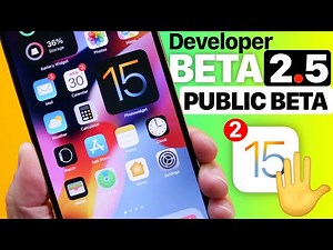 iOS 15 BETA 2.5 & iOS 15 (Public) BETA 2 Released - WATCH THIS BEFORE YOU UPDATE!