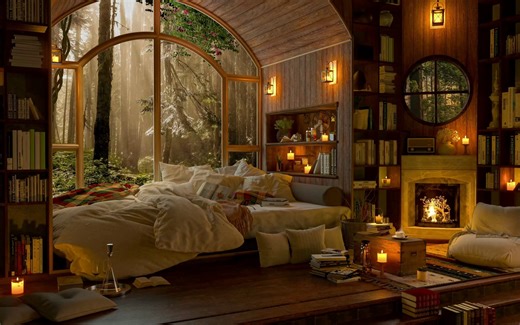 【4K｜爵士乐】森林爵士乐：大自然与音乐的完美结合；适合书房/卧室/休闲/工作的背景声-Its_JazZ-Its_JazZ-哔哩哔哩视频