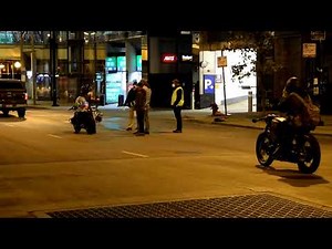 The Batman filming in Chicago (Catwoman Bike Chase Scene) 10-17-2020