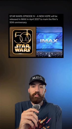 6.7K views · 107 reactions | Would you be down to watch A New Hope in an IMAX movie theater with a bunch of Star Wars fans?? @IMAX @Star Wars - TAG @imax & @starwars IN THE COMMENTS! - #starwars #imax #anewhope #starwarsfan #starwars50thanniversary #lukeskywalker #originaltrilogy #lucasfilm #starwarsnerd #starwarscelebration #georgelucas #lightsaber #movies #movietheater #film #starwarsanewhope | Lukes Outpost | Facebook