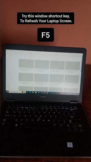 Refresh Shortcut Key For Laptop | How To Refresh Desktop