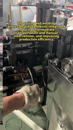 Metal Wire Forming Magic for Kitchen Shelves! #WireForming#WireRingMachine #KitchenShelfMaking