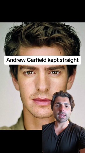 Andrew Garfield kept straight. #andrewgarfield #tobeymaguire #spiderman #charlesperalo #celebrities #greenscreen