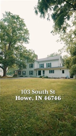 Online Auction of Historic Home in Howe, IN