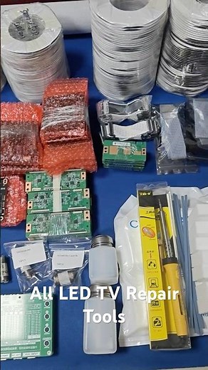 All LED TV Repair Tools & Spare Parts | LCD TV Screen Repair #samsung #lg #sony #tv #repair