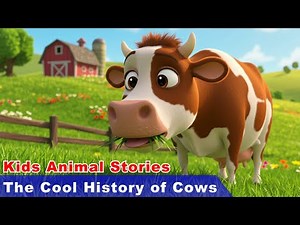 Fun Cow Facts for Kids｜3D Animated Story About Cows and Their Amazing Lives｜Educational Video