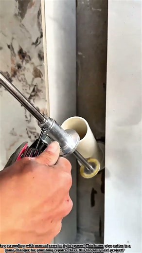 Must-Have Tool for Every Plumber: Inner Pipe Cutter#Construction #Plumbing #Tools #Handyman #DIY