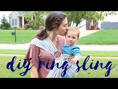 DIY Baby Ring Sling | Easy Tutorial