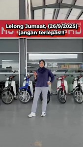 1.6K views · 154 reactions | Standby fighter2 bidding semua!! Jumaat malam nanti kita akan buat lelongan dalam live lagi yang belum follow TIKTOK DATOWAHID, makesure follow untuk syarat join bidding. Tak perlu deposit tauu. Cuma follow tiktok DATOWAHID je #datowahid #lelong #lelongmotortermurah | G-Mart Group | Facebook