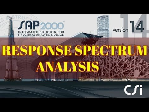 Response Spectrum Analysis in Sap2000 v-14 | WoW