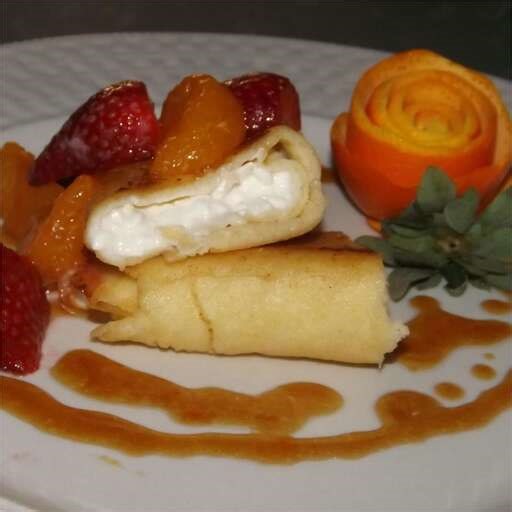 Cottage Cheese Blintzes Recipe - Chef's Resource Recipes