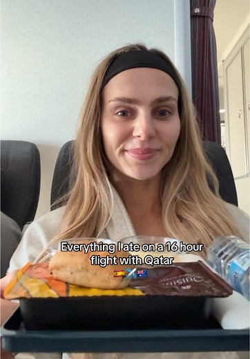 What I Eat in a Day While Flying with Qatar Airways