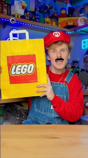 Building LEGO, but I’m SUPER MARIO… #lego