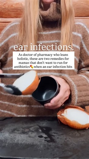 Meg Kilcup, PharmD, IHP on Instagram: "🚨parents, this is for you! This is a game changer. Let me tell you what we did. Our kids don’t get ear infections a lot but Cruz had one a couple weeks ago and he was in a lot of pain. EAR INFECTIONS: I actually focused on this during my career and I’m passionate about people not taking antibiotics💊 unless they *need* them. Most ear infections are viral & resolve on their own in time. It’s about supporting your kid while the body is fighting it. When he f