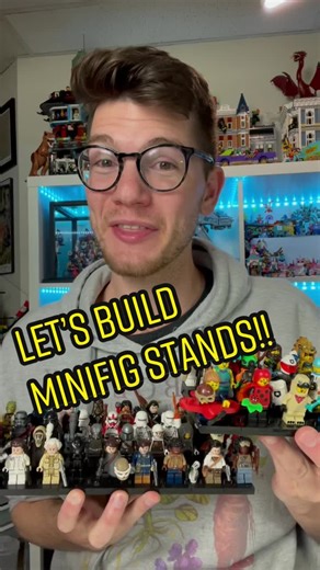 DIY LEGO Minifigure Display Tutorial