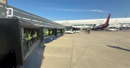 Watch: New JetWind technology turns jet exhaust into electricity to power Dallas Love Field airport