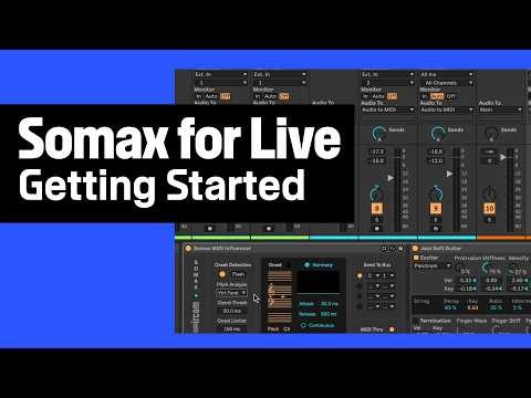 Tutoriels Ircam / Somax for Live : Introduction