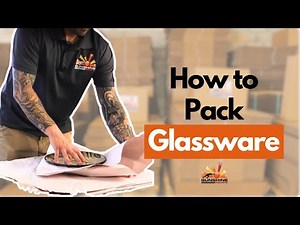 How To Pack Glassware