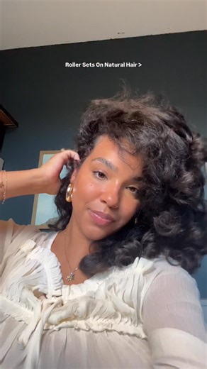 8.6K views · 115 reactions | I’ll never get tired of a good wet set  #rollerset #naturalhair #rollerwrap #curls #fallhair | Jade Godbolt | Facebook