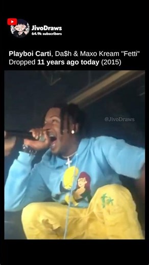 “Fetti” by Playboi Carti Turns 11 Today 🔥