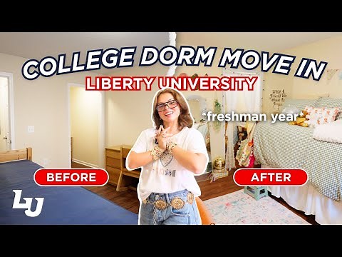 COLLEGE MOVE-IN DAY VLOG | Liberty University