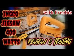 INGCO JIGSAW 400 WATTS REVIEW AND TESTING/ INGCO POWERTOOLS