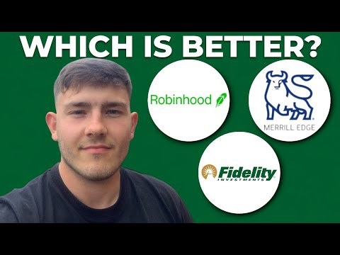 Robinhood vs Merril Edge vs Fidelity - Which one is better? (2025 Guide)