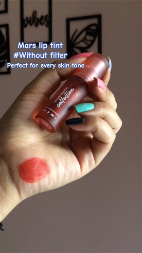 Mars lip tint 👄|Mars lip tint swatches|Three words | #mars #liptint #threewords