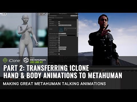 Making Great MetaHuman Talking Animations | Part 2 - Transferring Hand & Body Motions to MetaHuman