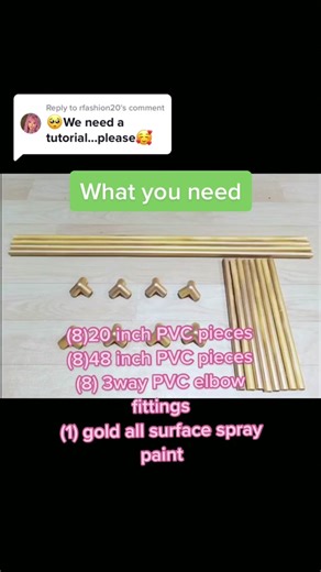 DIY PVC Pipes Flower Stand Tutorial