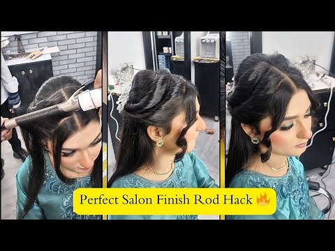Easy Rod Hack | Get Salon Finish in Minutes