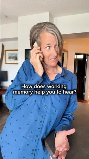 Working memory and hearing difficulties