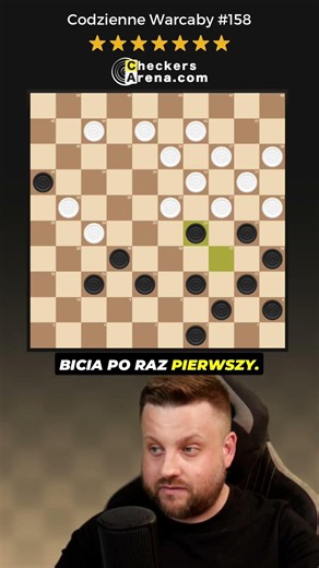 Co za KOMBA! 🔥 ⚪⚫ ⭐7/7 | Codzienne Warcaby #158