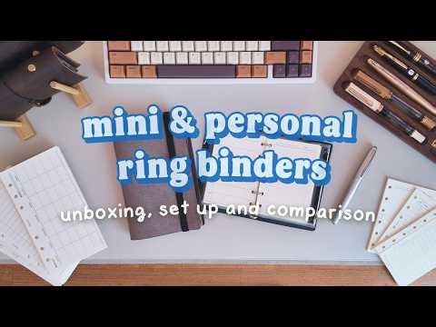 mini & personal rings ✤ set up + first impressions ft. meeplus
