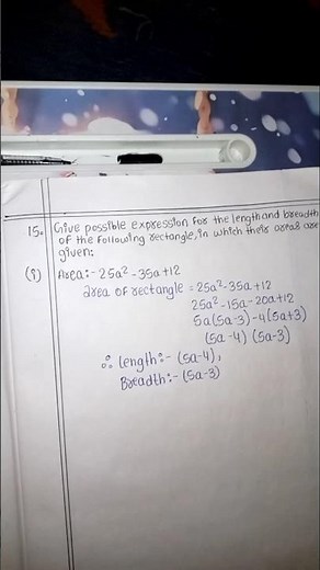 Class 9 Maths Chapter 2 | polynomials solution | Exercise 2.4 New Book | Question number 15