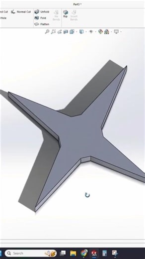 Sheet Metal Star Design in SolidWorks ⭐🔥 | Fabrication CAD Tutorial